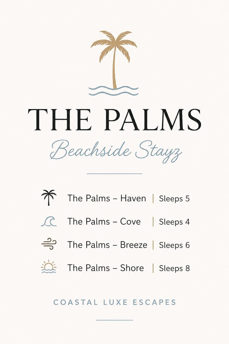 The Palms Haven Beachside Stay House in Sydney