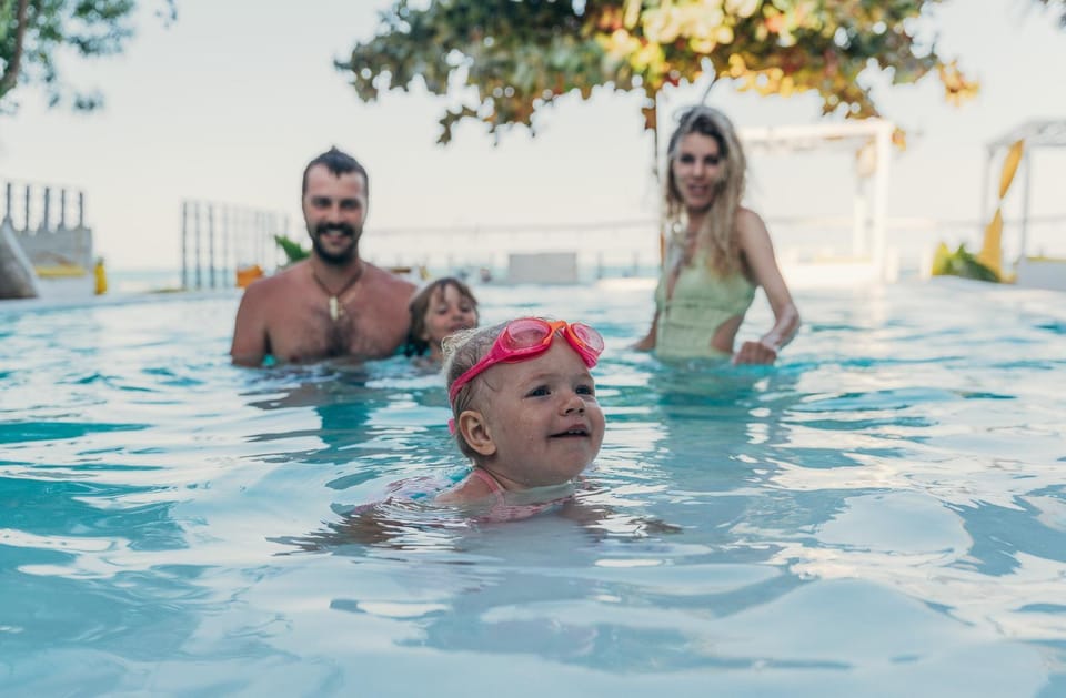 People, Guests, Pool view, Swimming pool