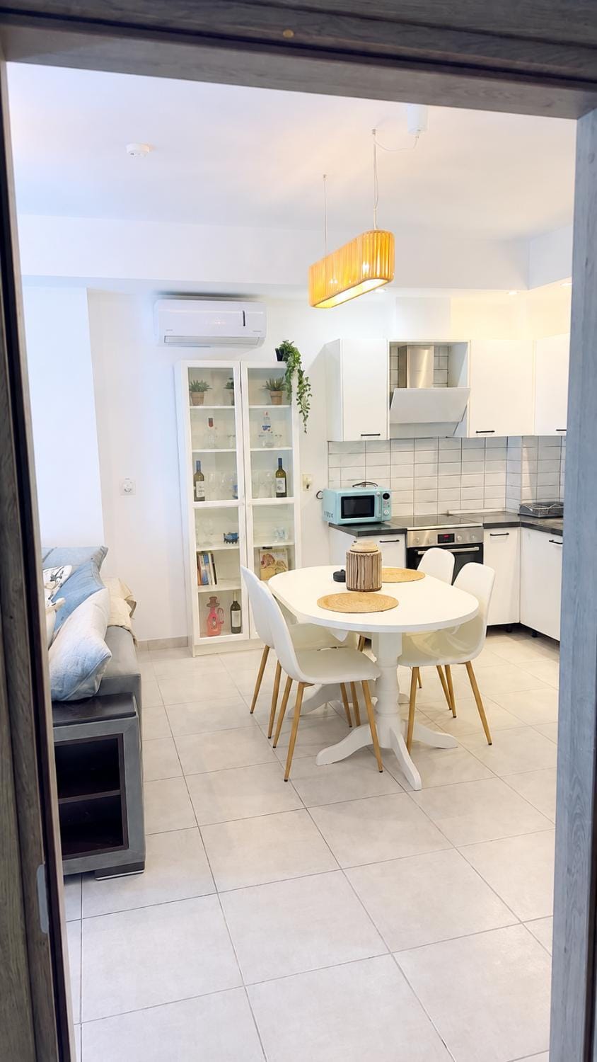 Garden apartment with private jacuzzi Apartment in Halkidiki