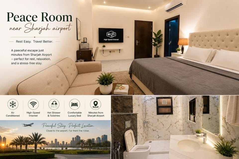 Peace house near Sharjah airport Bed and Breakfast in Ajman