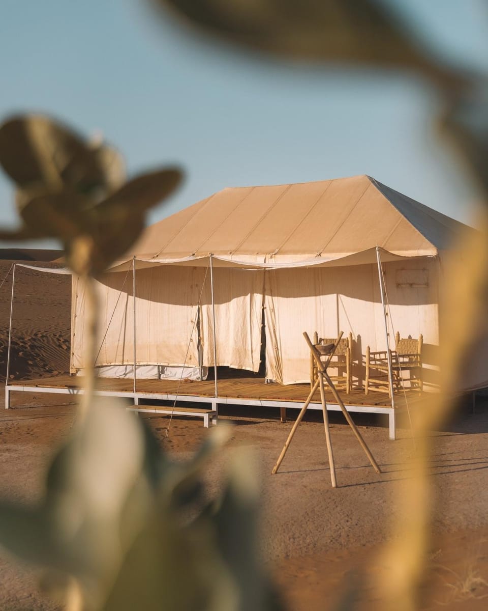 Arabian Horse camp Luxury tent in Oman