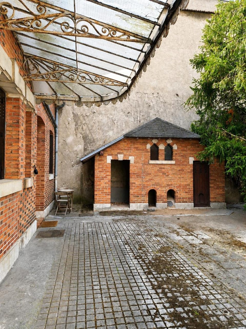 Garden, Garden view, Inner courtyard view