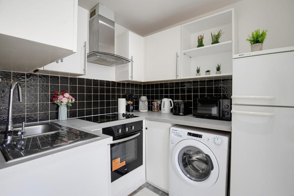 oven, washing machine, dryer