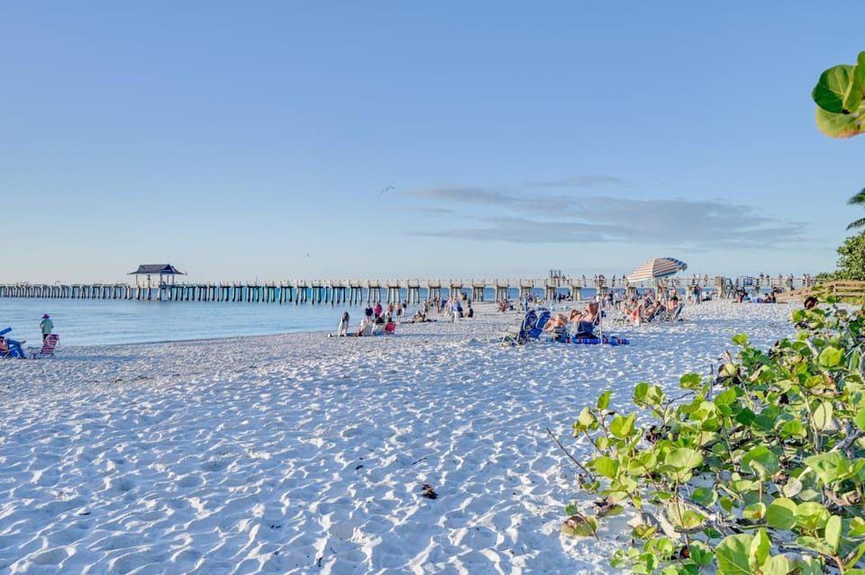 Walk to Beach! Old Naples Condo w/ Pool Access House in Naples