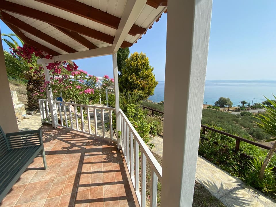 Natural landscape, View (from property/room), Balcony/Terrace, Sea view
