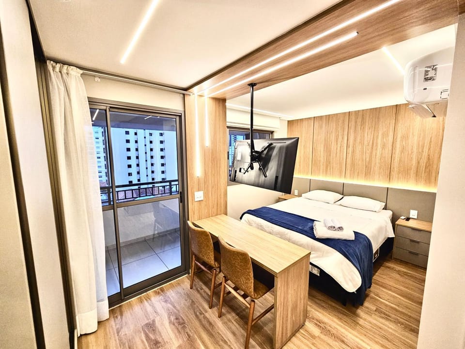 Nex One Paraíso! Piscina Academia Cowork - 3min do Metrô Apartment in Sao Paulo City