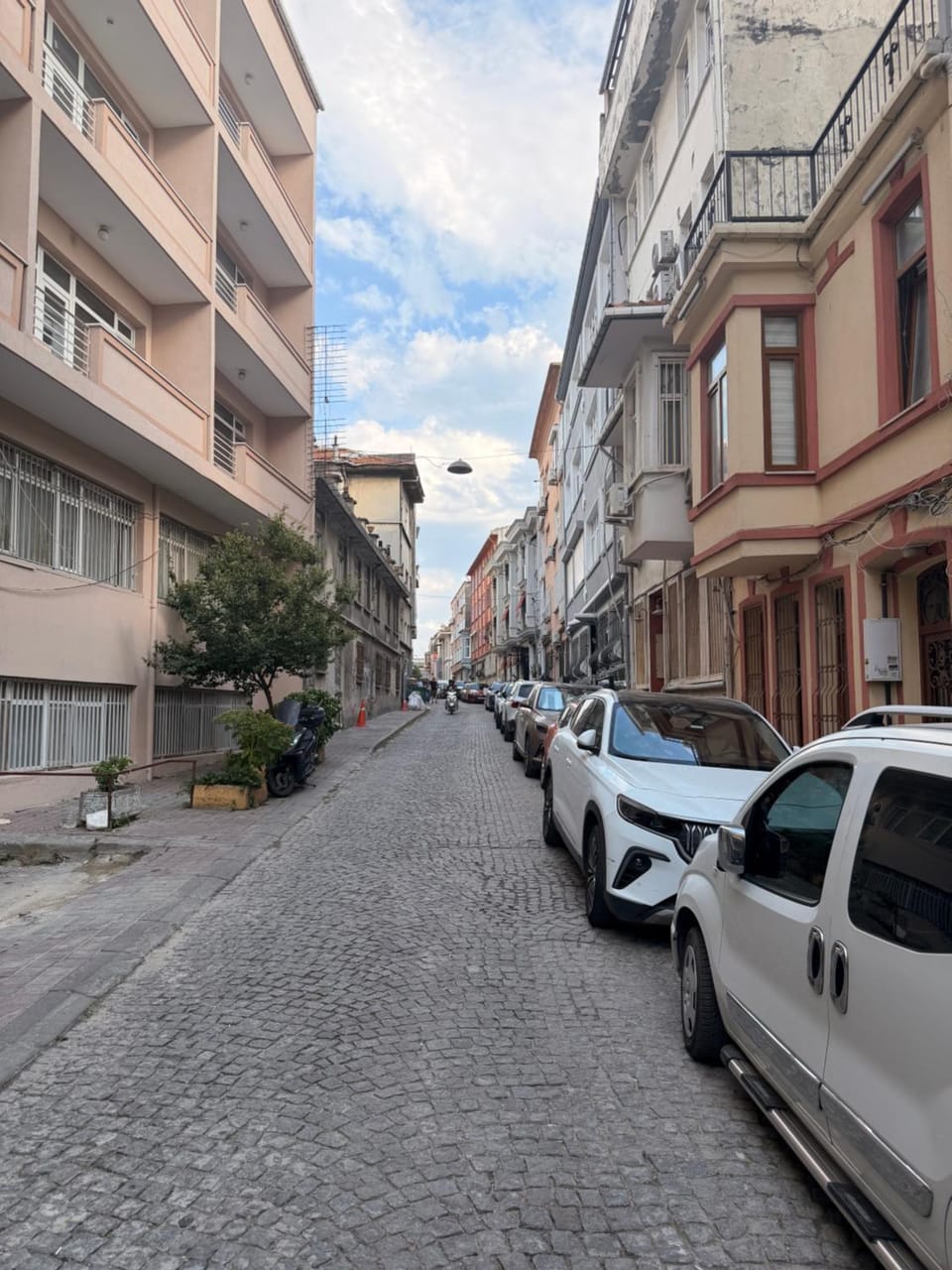 Quiet street view