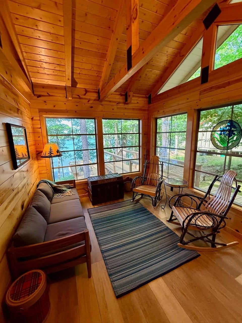 Lakefront Cabin on Hayward's Spider Lake Chain Cabin in Spider Lake