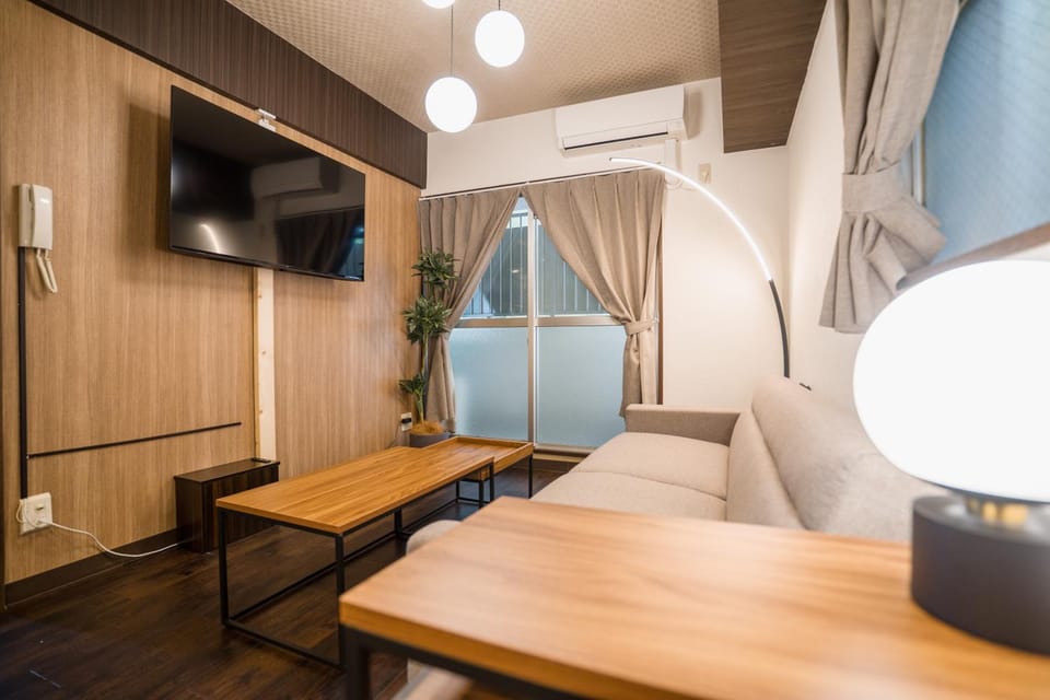 Living room, Seating area, air conditioner