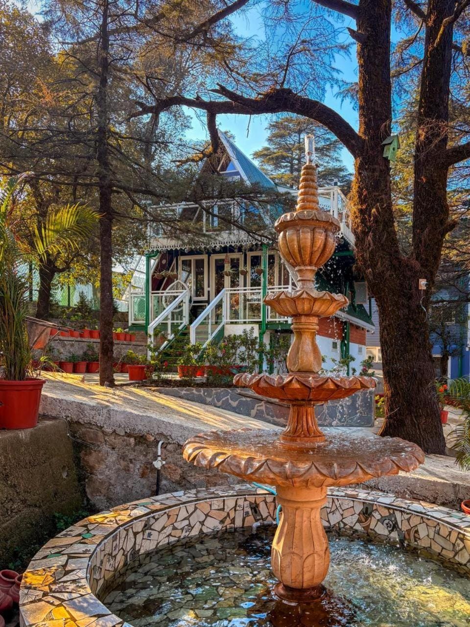 Natural landscape, Garden view