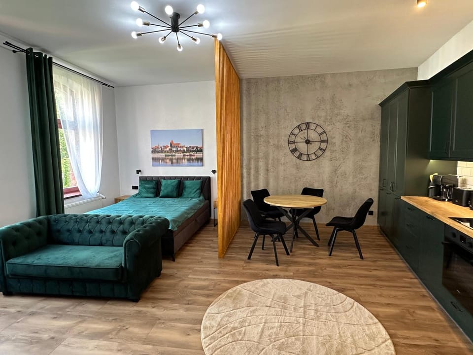 Bed, Living room, Photo of the whole room, Seating area, Dining area