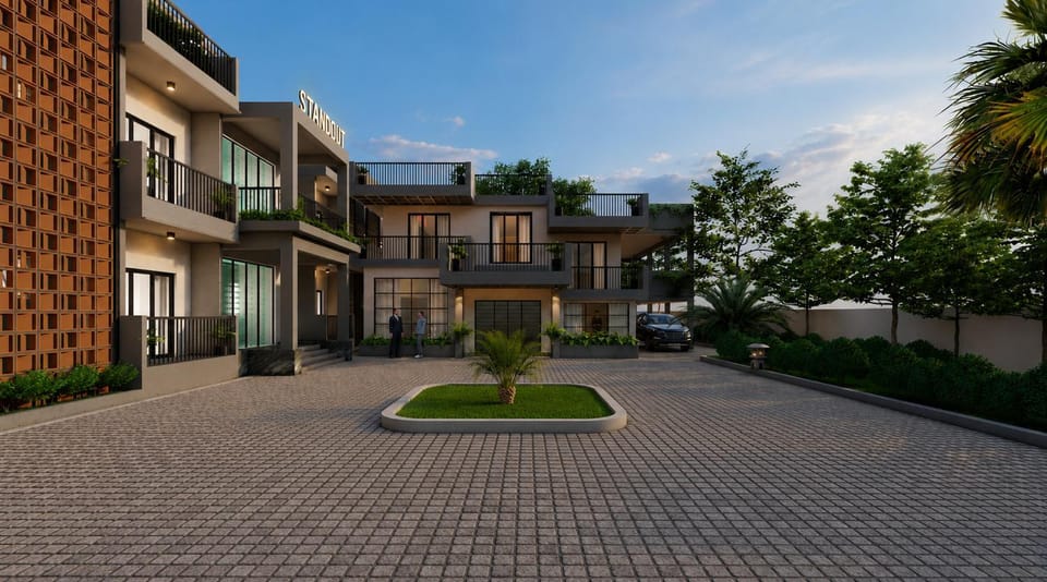 Property building, Facade/entrance
