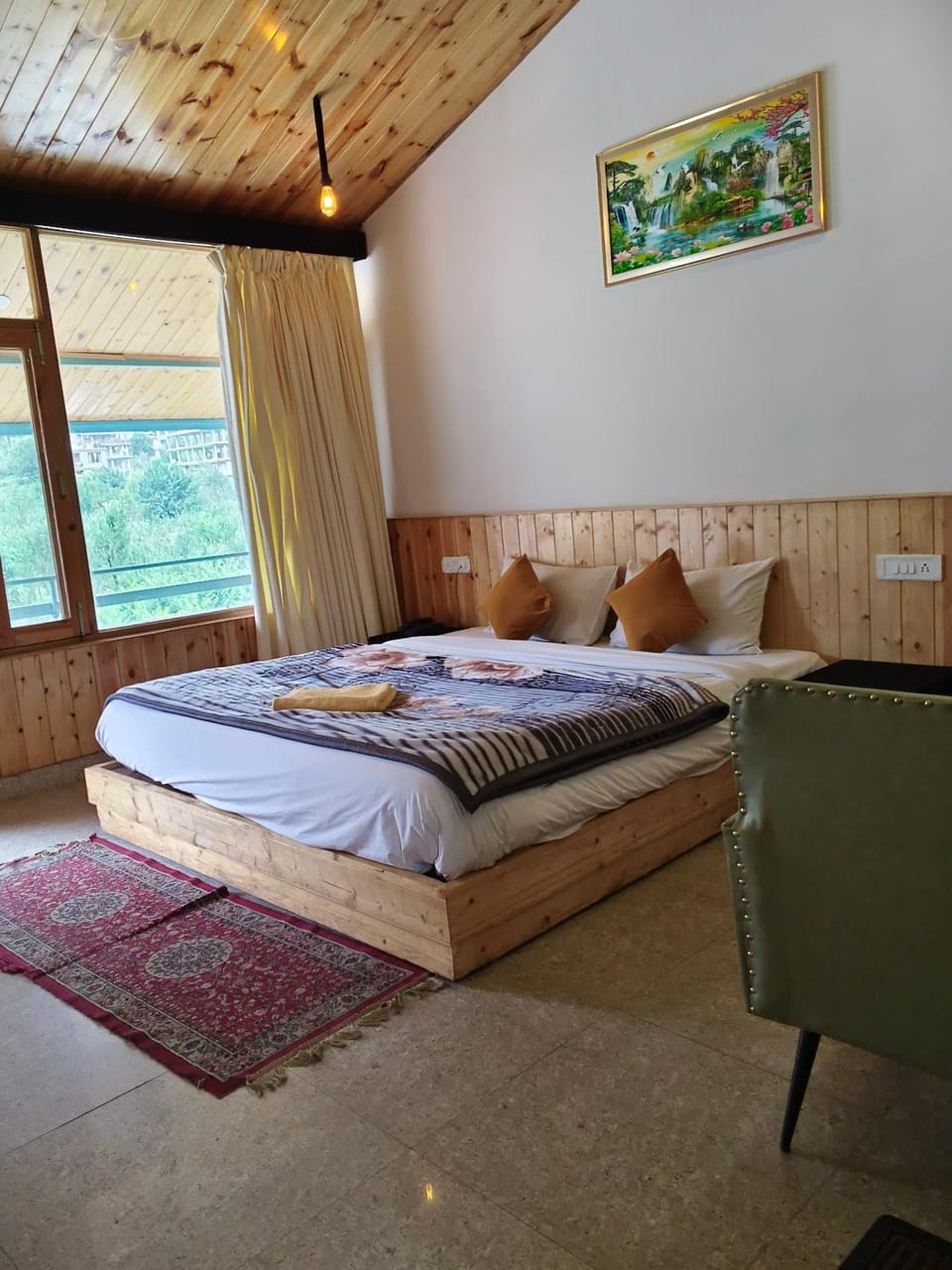 Manali Mountain View Studio - Balcony, Garden & Free Parking Apartment in Manali