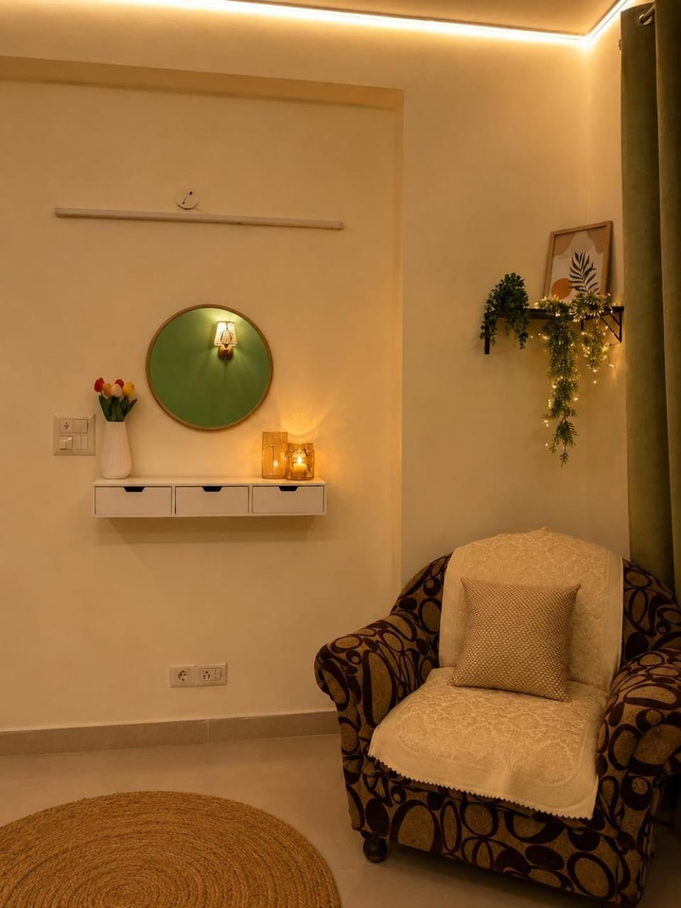 Cosy Photogenic 1BHK Flat near By Taj Mahal Apartment in Agra