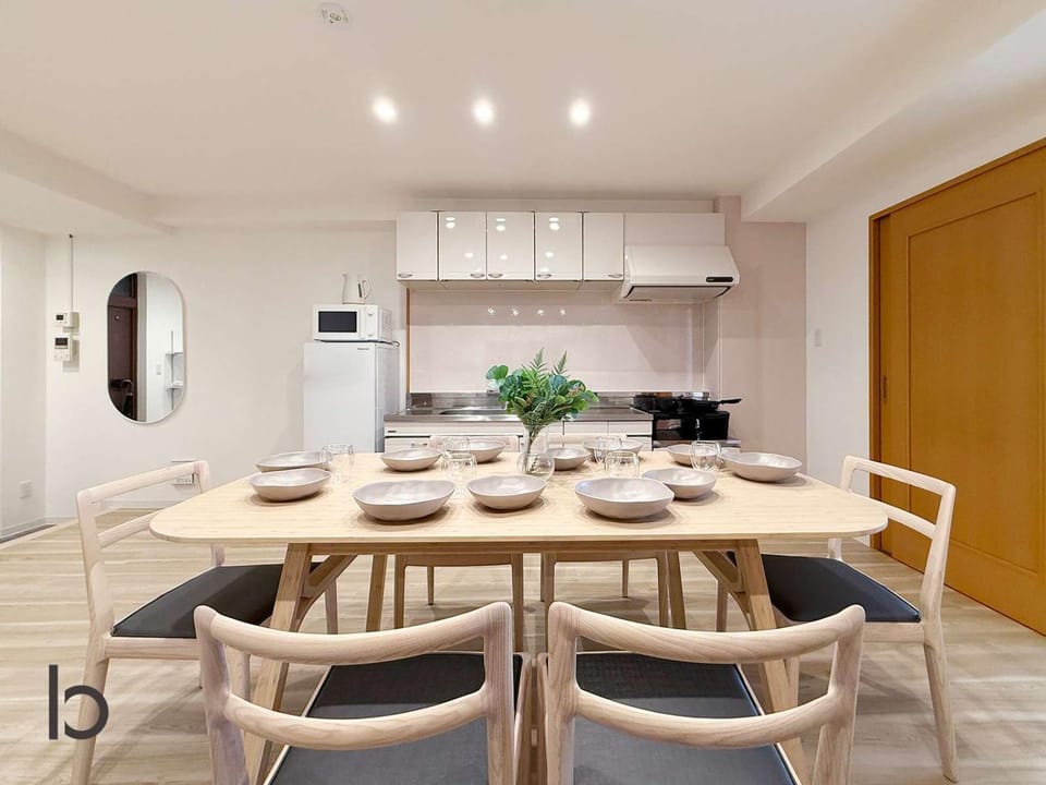 Tokaichi BLD by b hotel - 2BR Apt with Kitchen near Peace Park Walk to Tram Apartment in Hiroshima