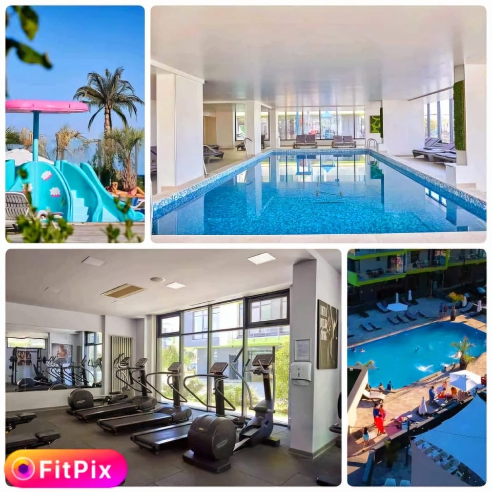Luxury Family Double Studio Alezzi - Beach Pool & Spa Resort Apartment in Constanța County