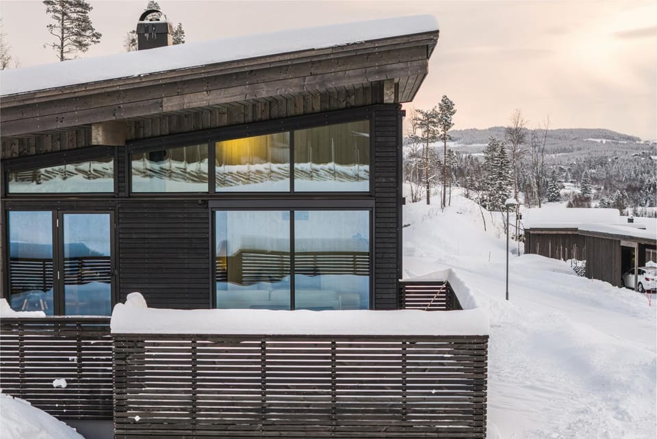 Modern family home in Hemsedal - spectacular views! House in Viken, Norway