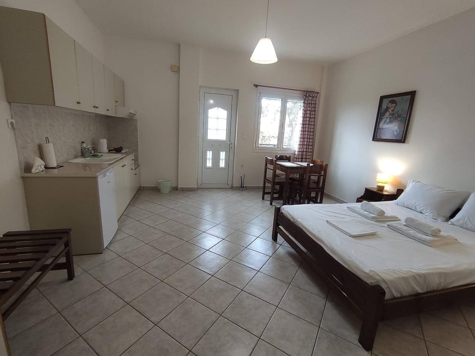 Eleni's sunny double room with balcony Apartment in Peloponnese Region