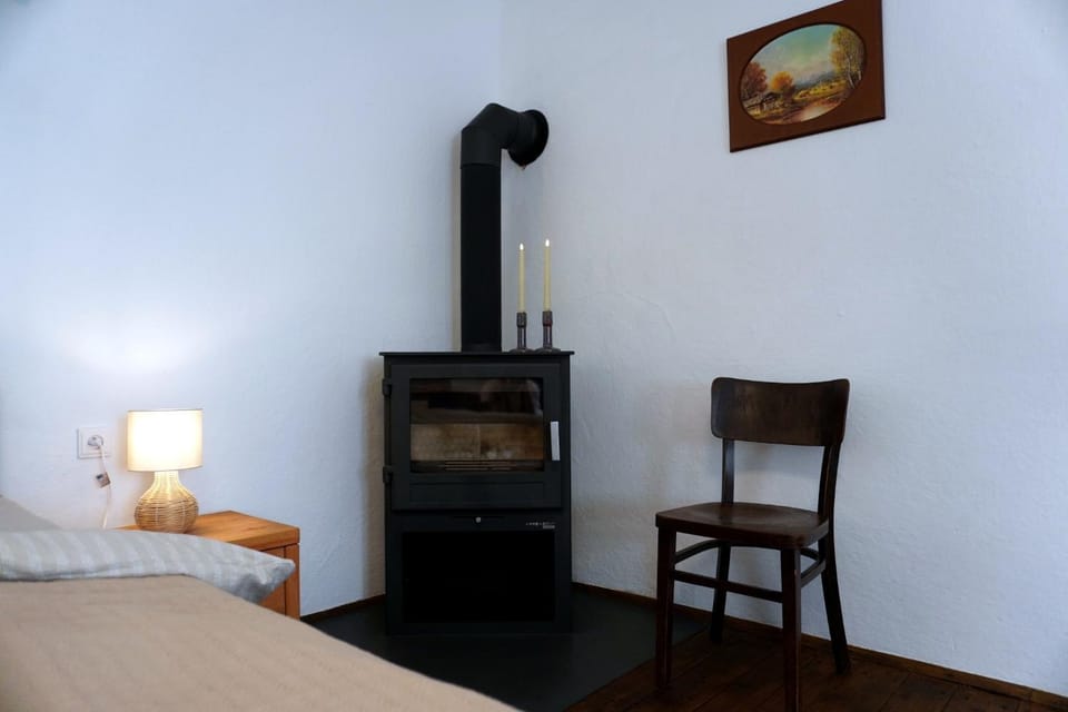 Property building, Garden view, fireplace