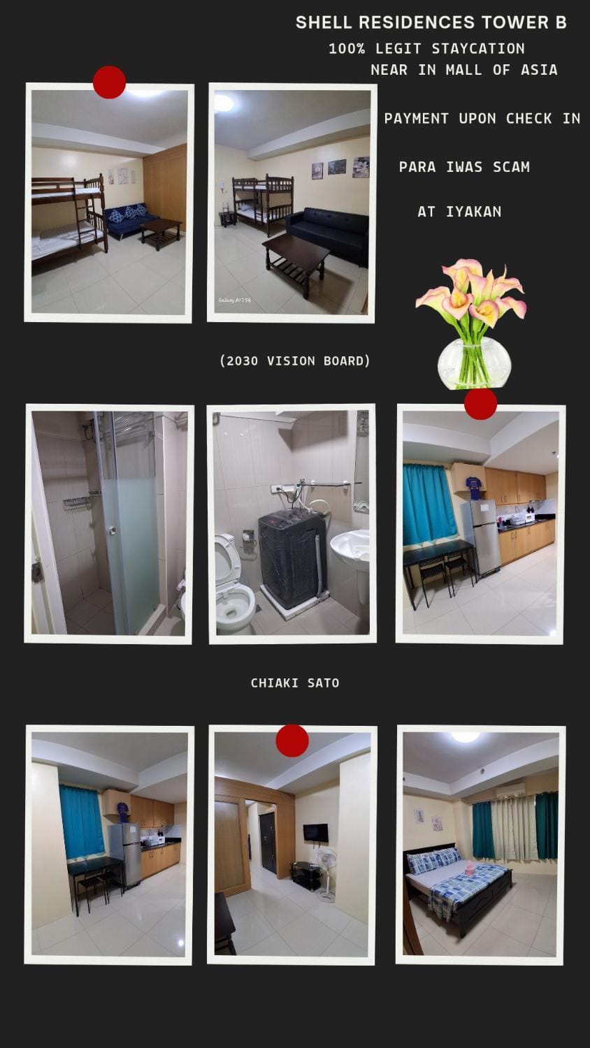 Shell residences staycation Bed and Breakfast in Pasay