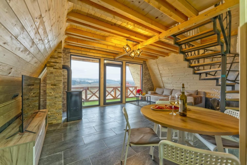 View (from property/room), Living room, Seating area, Dining area