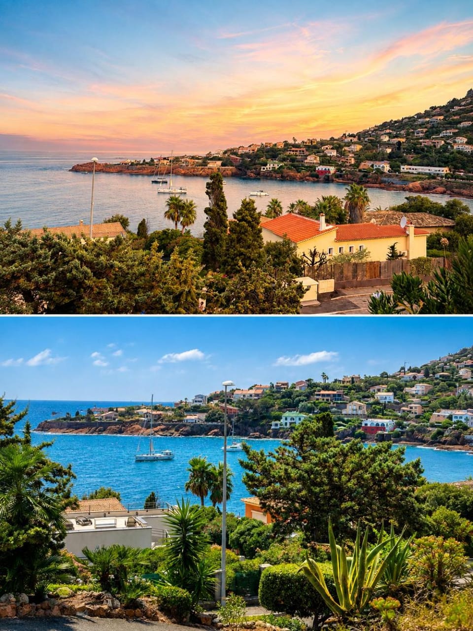 Natural landscape, City view, Sea view