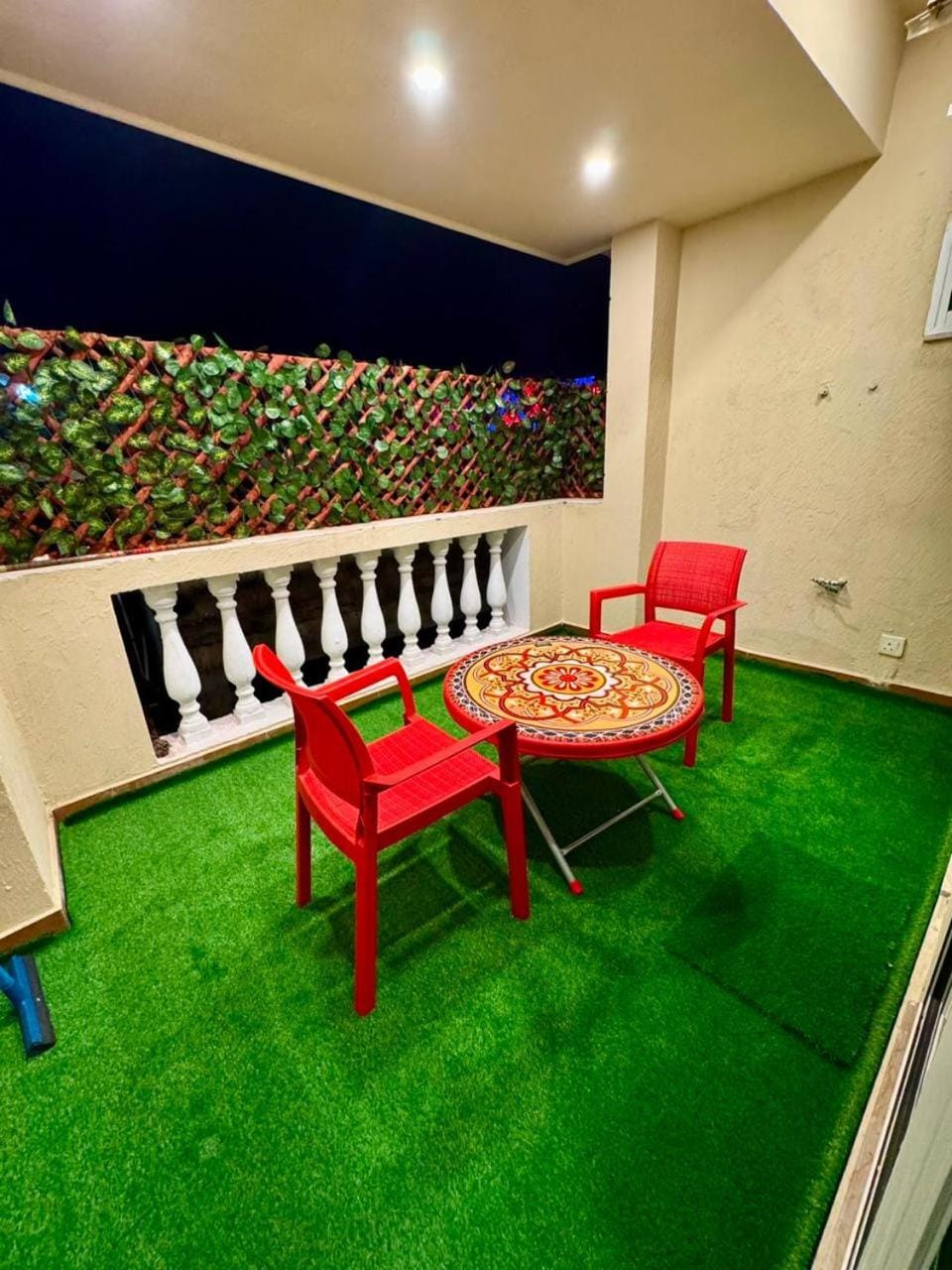 Seating area, Garden view