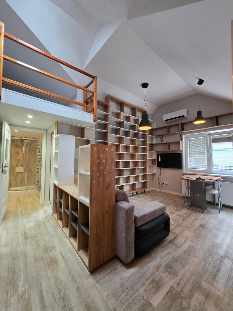 Kitchen or kitchenette, Living room, Photo of the whole room
