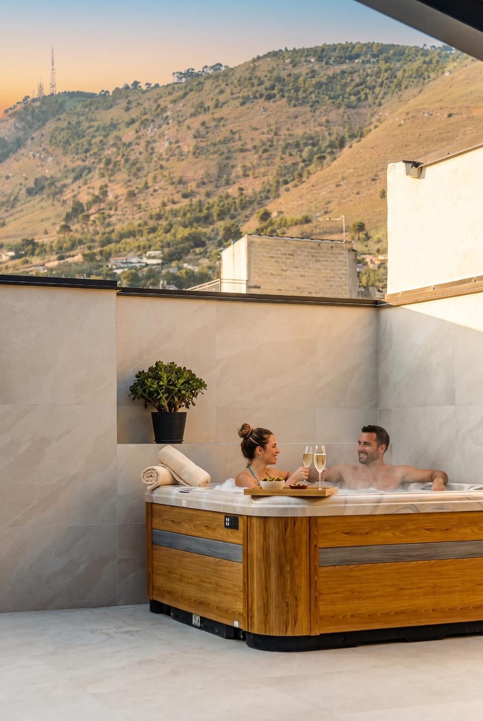Natural landscape, View (from property/room), Balcony/Terrace, Mountain view