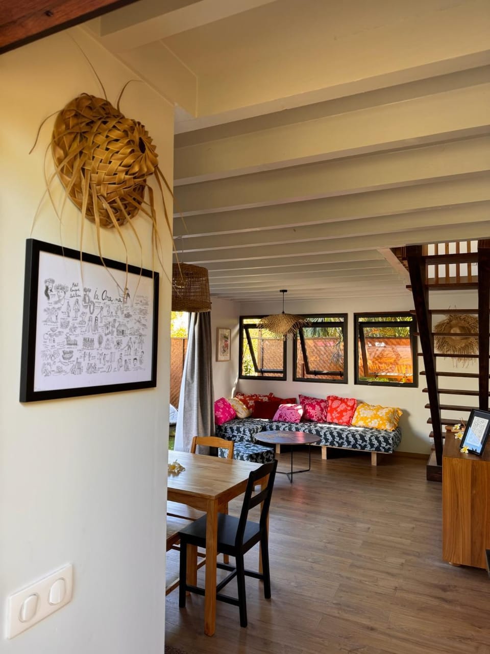 HEI ITI Lodge Moorea Bed and Breakfast in Moorea-Maiao