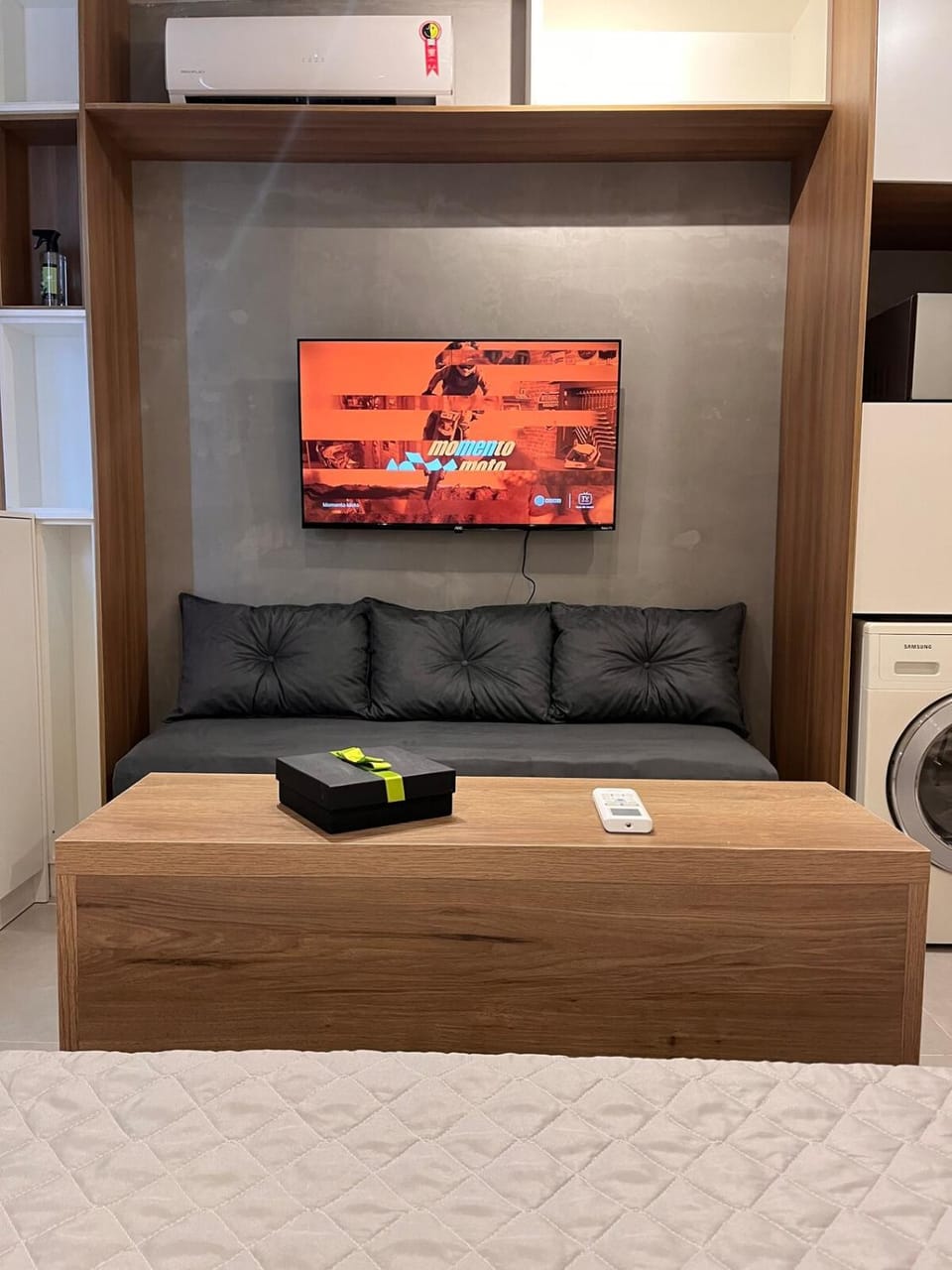 Studio 5 minutos Metrô Barra Funda Allianz Apartment in Sao Paulo City