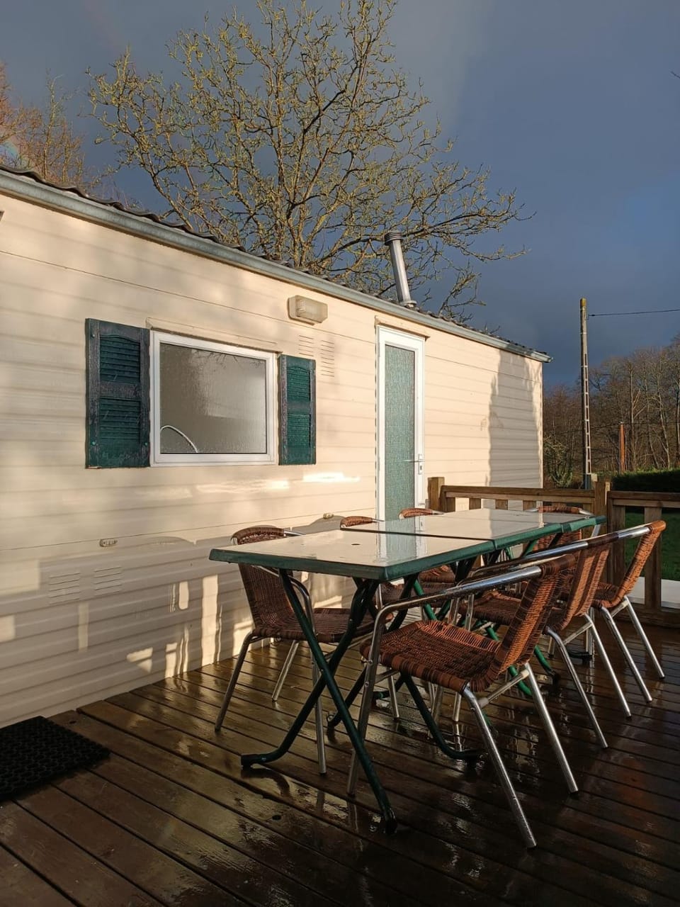Mobilhome canal Ille et Rance Campground/ 
RV Resort in Brittany