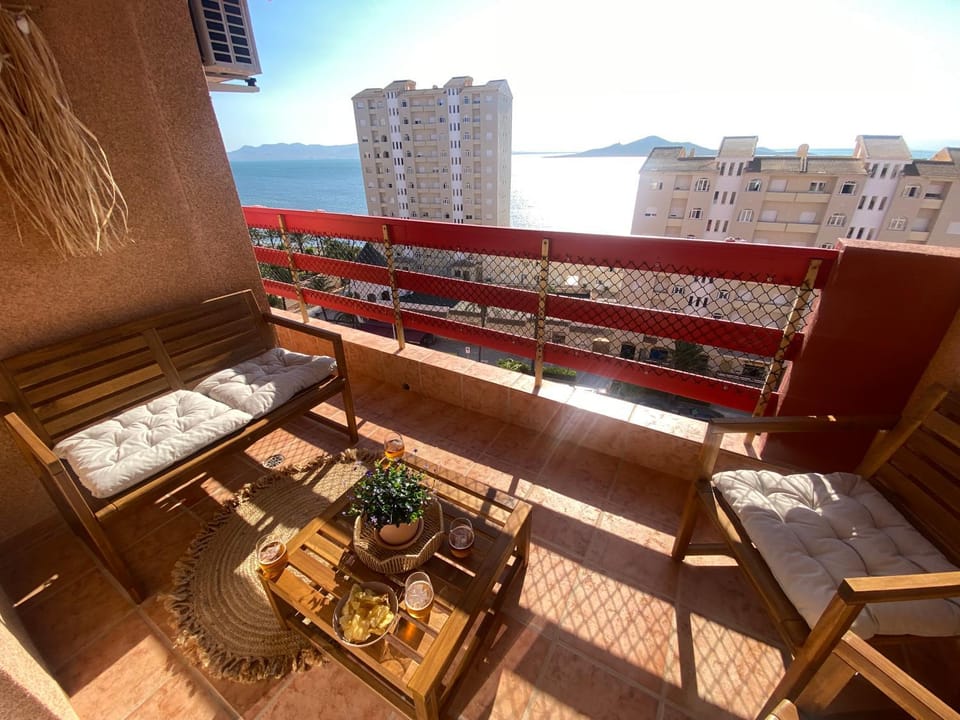 Day, Natural landscape, Balcony/Terrace, Seating area, Sea view