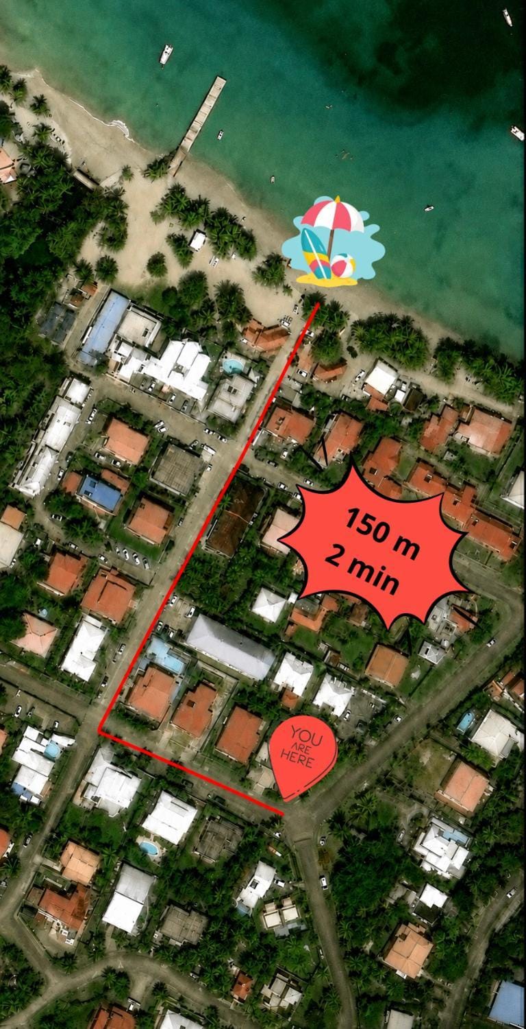 Property building, Day, Neighbourhood, Natural landscape, Bird's eye view, Beach, City view, Sea view, Street view