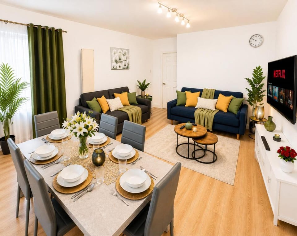 Contractor Friendly 2Bedroom 2bathroom with Off-Site Parking free WiFi Sleeps 5 Blackheath, Greenwich Apartment in London Borough of Lewisham