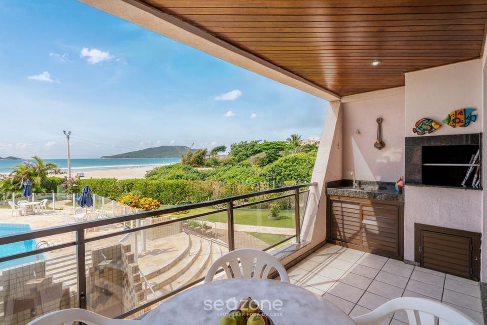 BBQ facilities, Balcony/Terrace, Pool view, Sea view