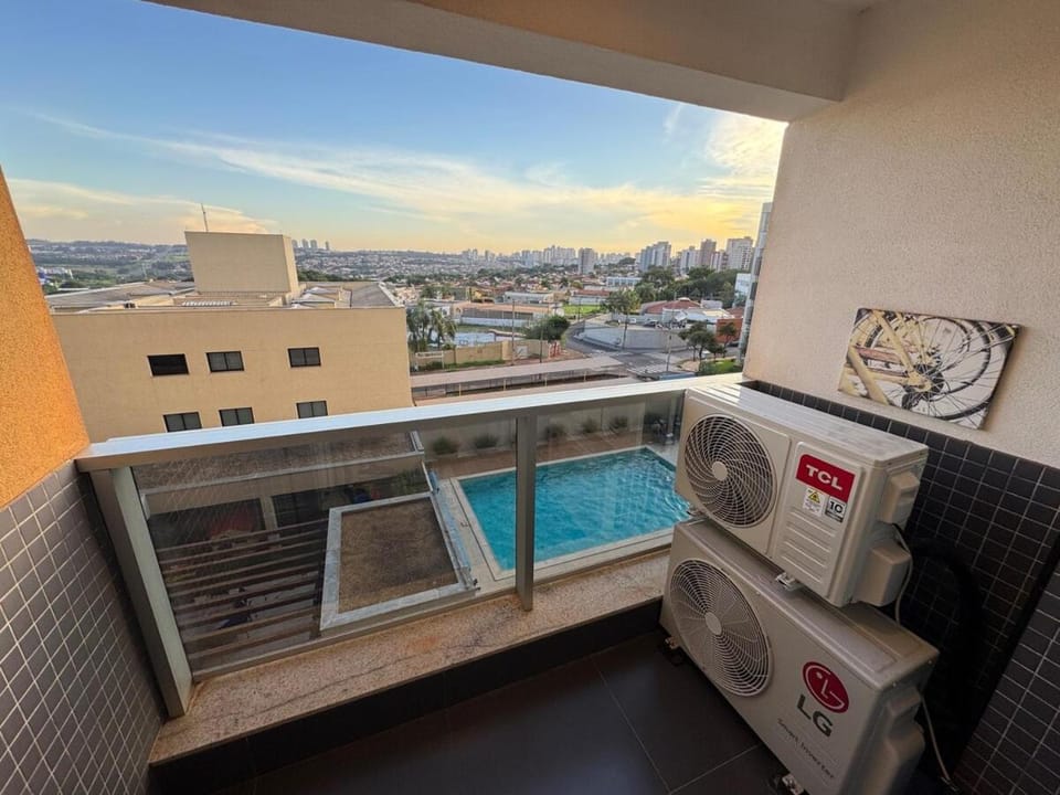 Hub 404 vista piscina Apartment in Ribeirão Preto