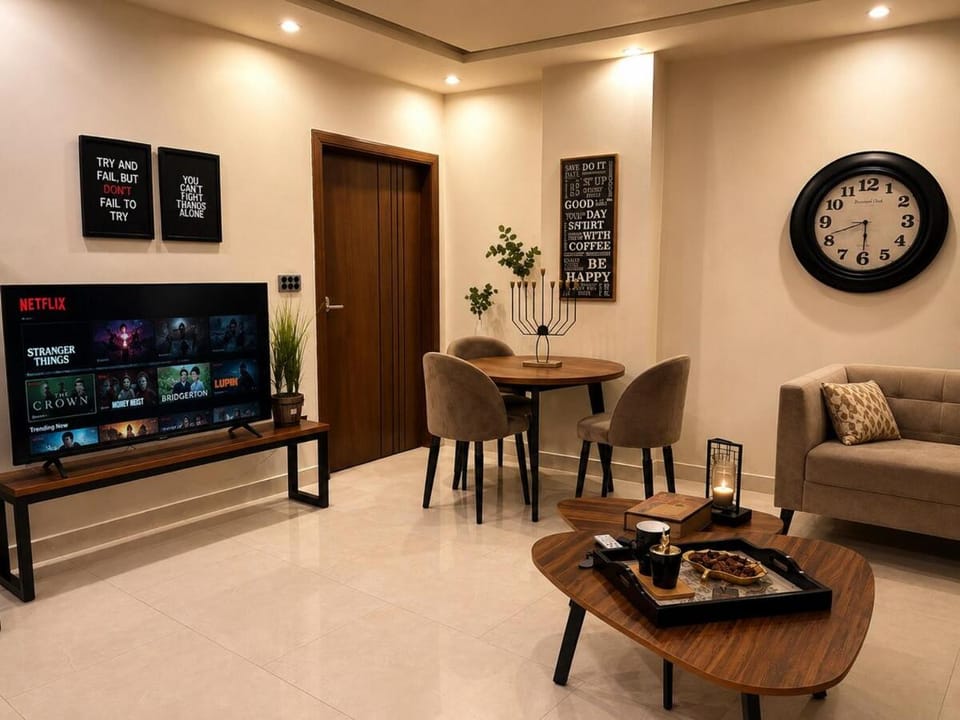 The Woodey Self Checkin Gym Restaurant Apartment in Islamabad Capital Territory