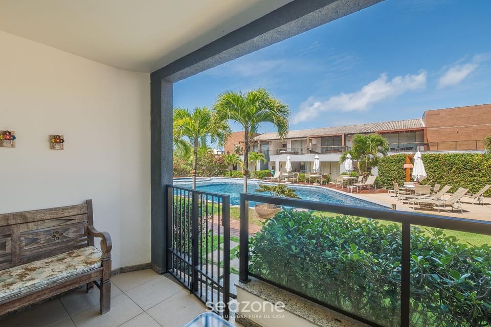 Balcony/Terrace, Pool view