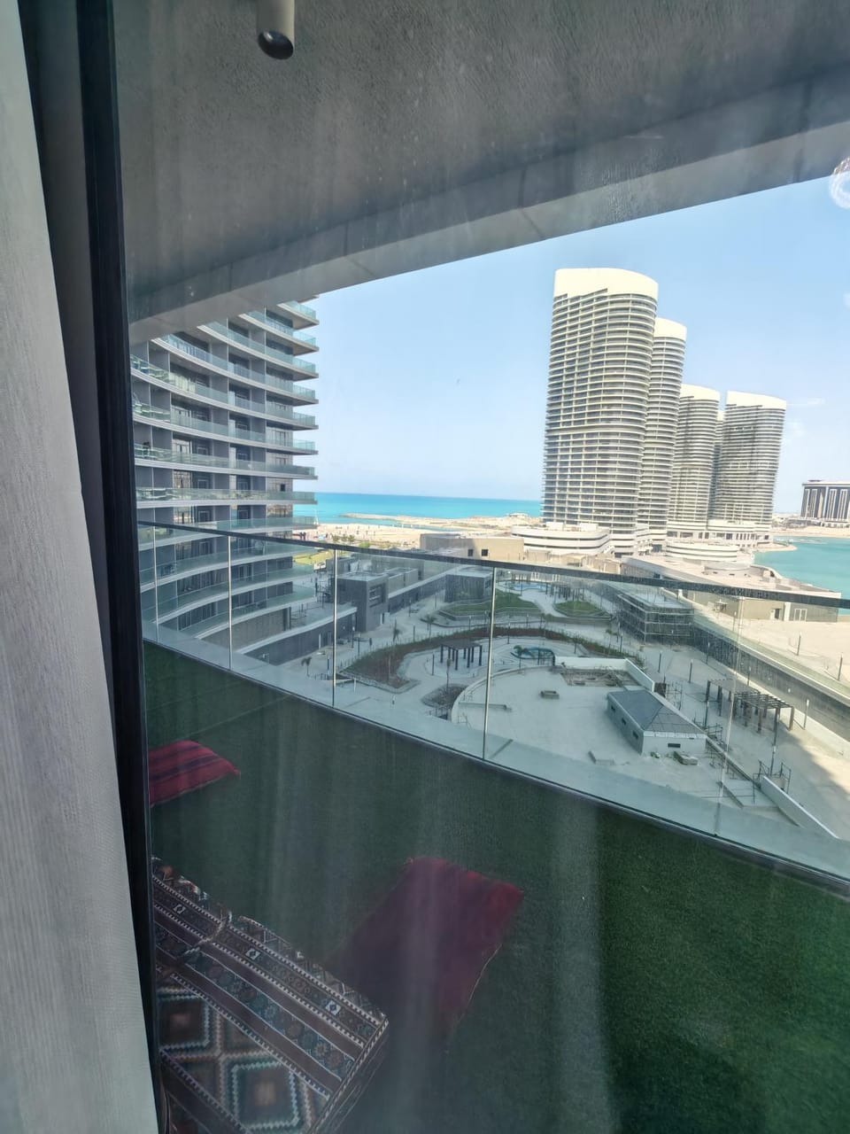شقة فندقية بأبراج العلمين The Gate Sea View Apartment in Egypt