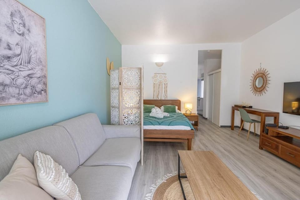 Studio équipé,Terrasse,Marina & plage à pied Apartment in Grande-Terre, Guadeloupe