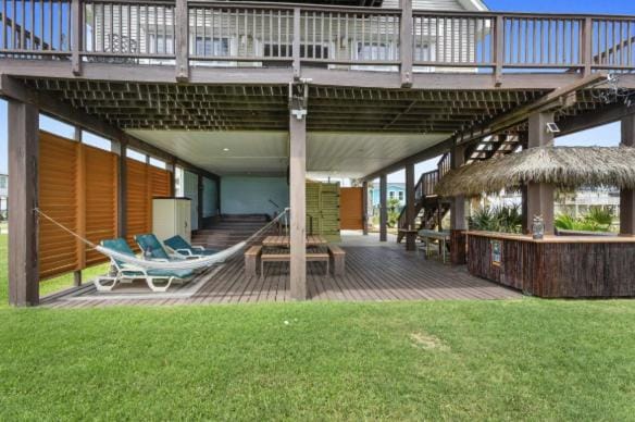 Property building, Patio, Day, Garden, Balcony/Terrace, Seating area, Sea view
