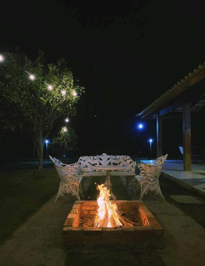 Patio, Night