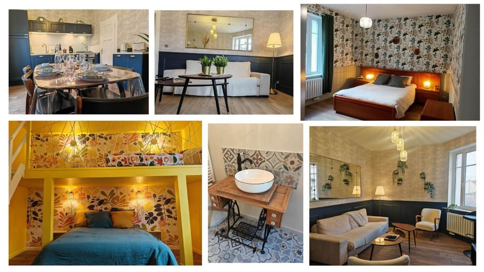 Le Vintage 4 étoiles et L'Atelier 4 étoiles jusqu'à 10 personnes Apartment in Metz