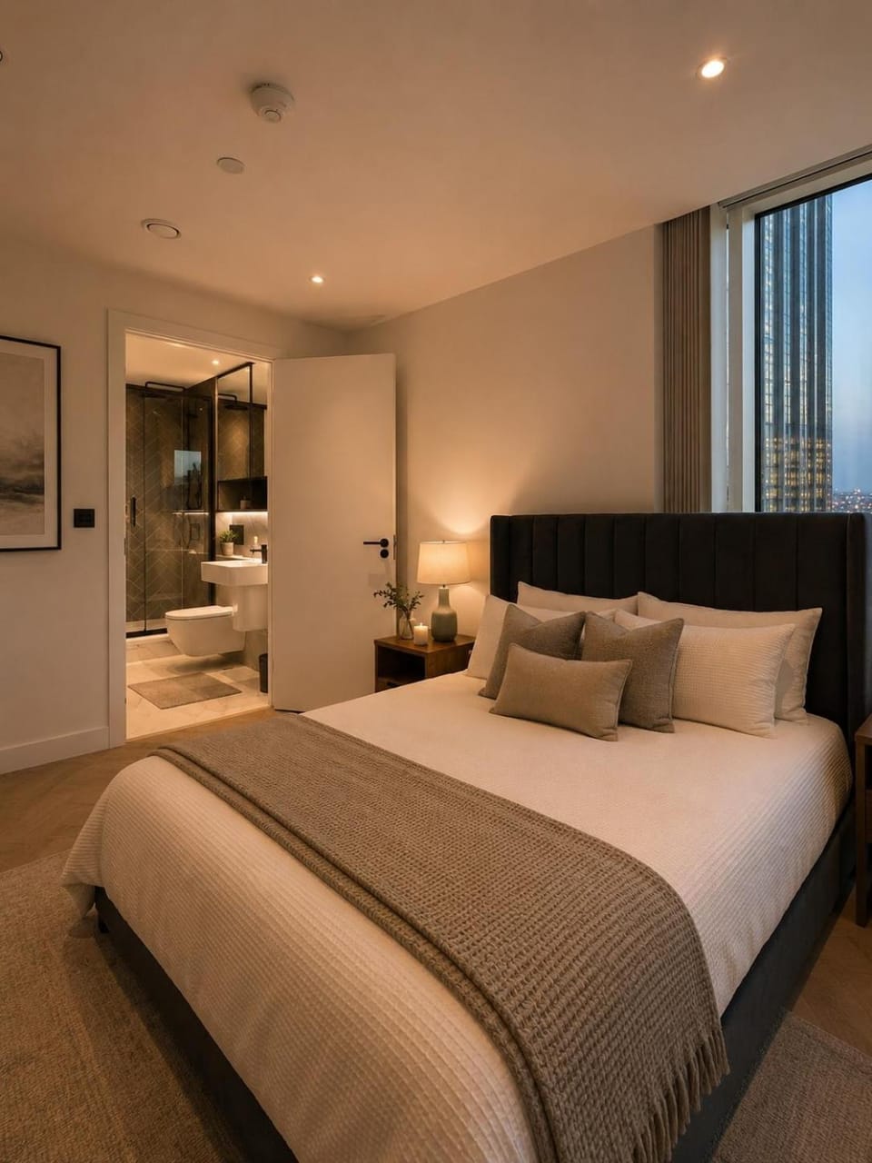 Skyline Luxury Stay Modern 2 Bed Apartment Apartment in Salford