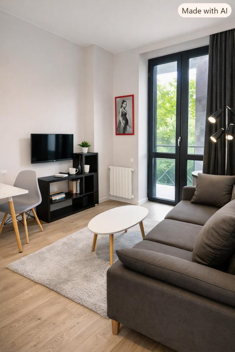 TV and multimedia, Living room, Seating area, Evening entertainment