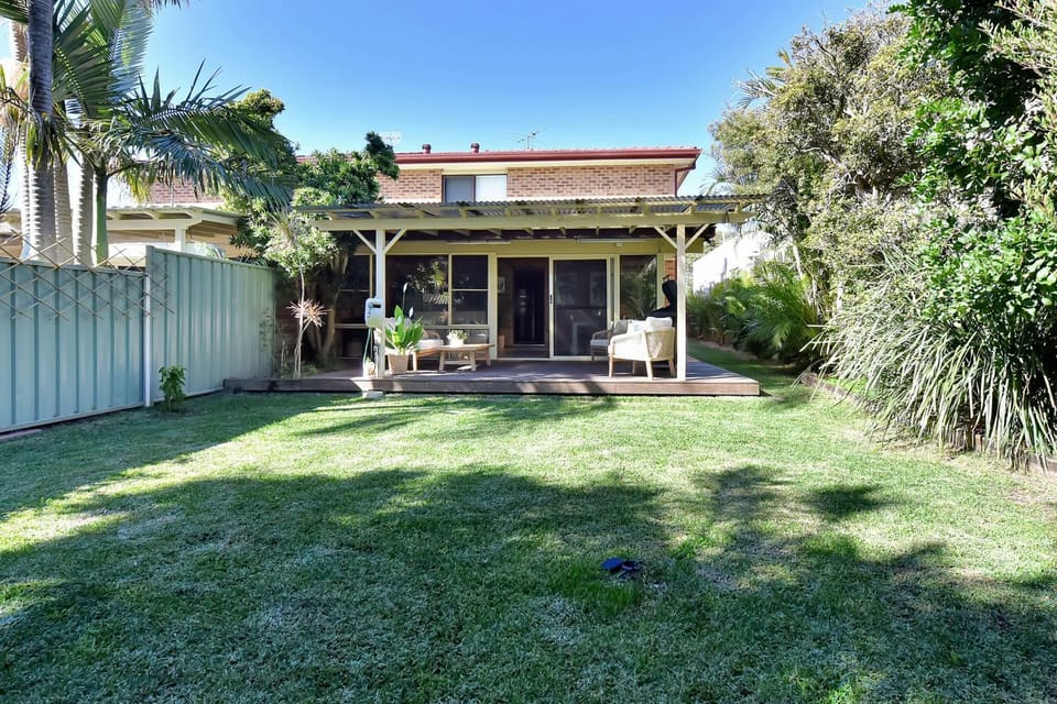 The Beach Garden at Fingal Bay House in Fingal Bay