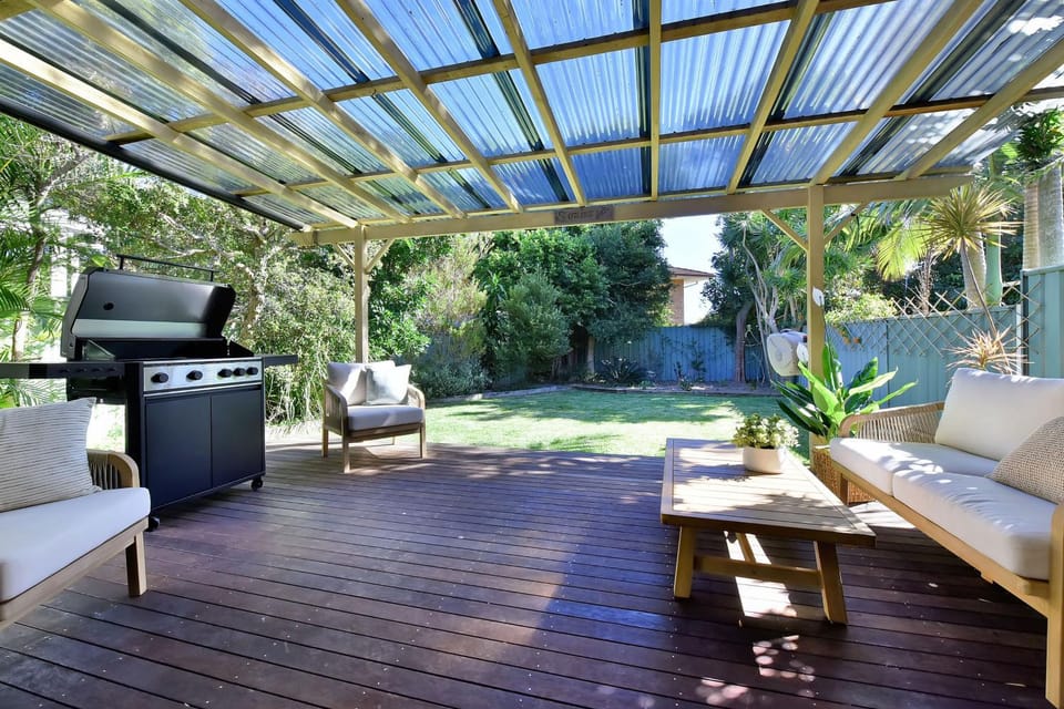 The Beach Garden at Fingal Bay House in Fingal Bay
