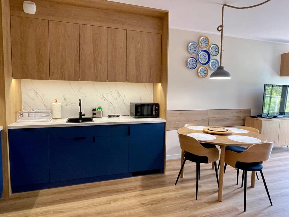 Coffee/tea facilities, Kitchen or kitchenette, Dining area, pet friendly, stove