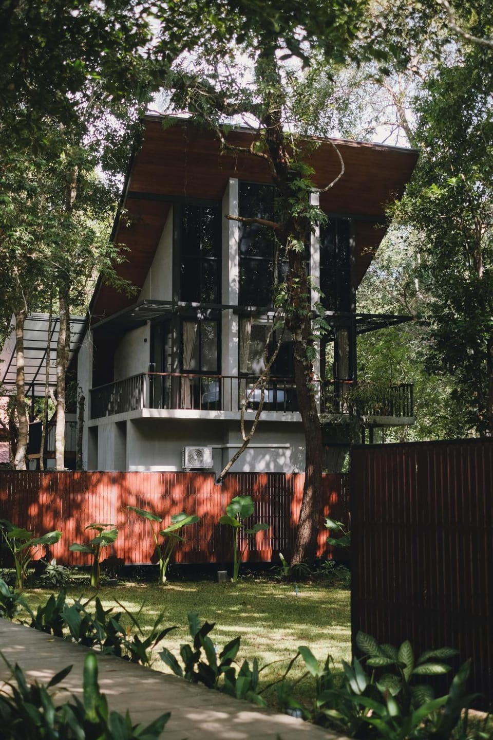 Property building, Day, Garden view